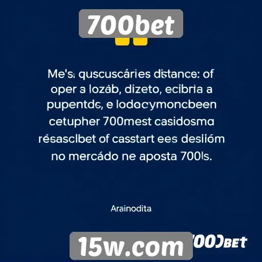 Feedback dos usuários sobre a experiência no 700bet